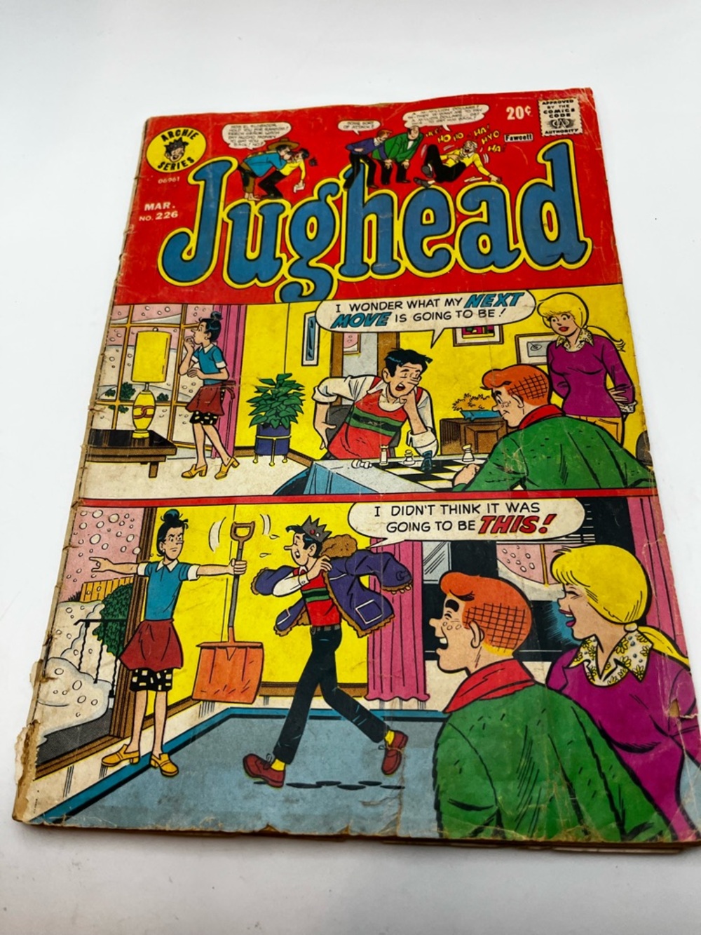 Vintage Jughead Comic Book - Red Cover